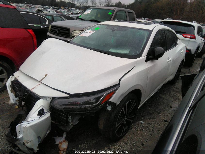 2021 NISSAN SENTRA SR VIN: 3N1AB8DV0MY319173