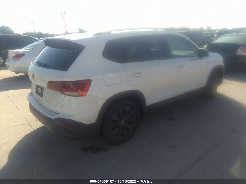 2022 VOLKSWAGEN TAOS S VIN: 3VVDX7B20NM009582