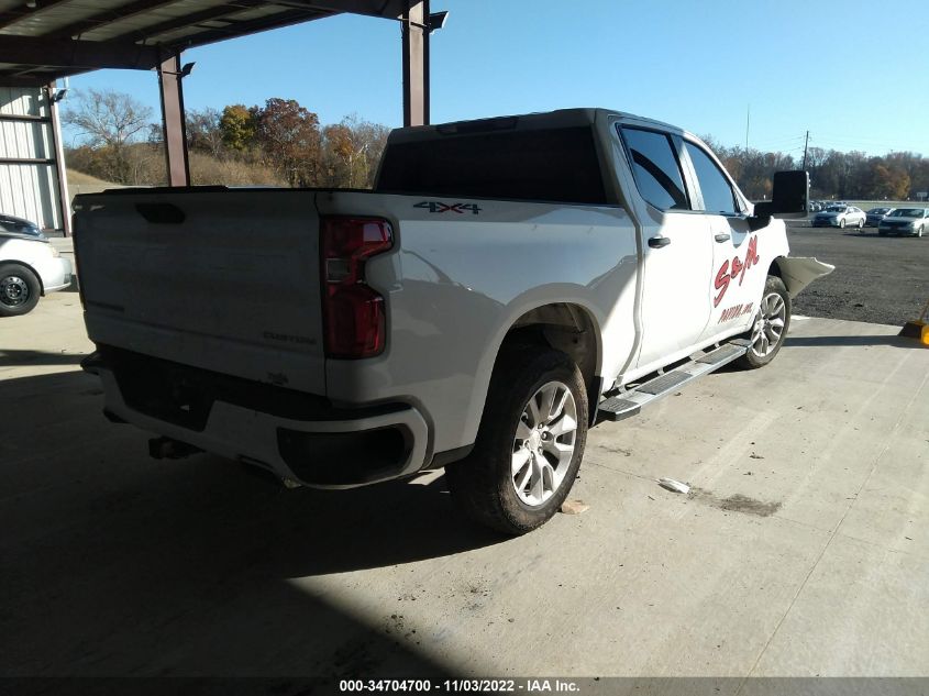 2021 CHEVROLET SILVERADO 1500 CUSTOM VIN: 3GCUYBEF3MG318229