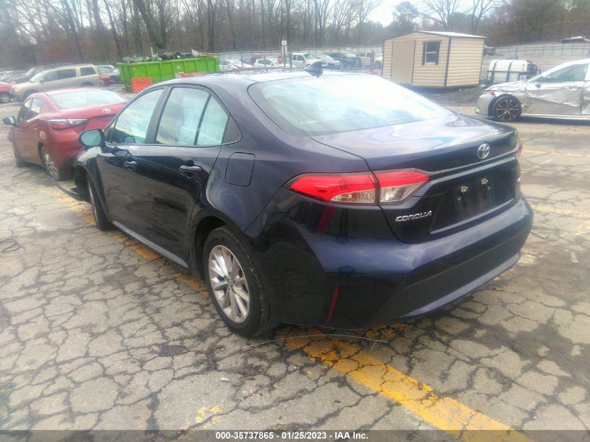 2022 TOYOTA COROLLA LE VIN: 5YFHPMAE2NP288679