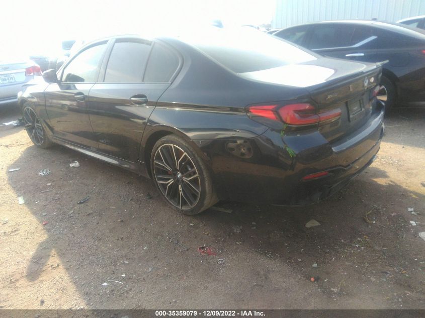 2021 BMW 5 SERIES M550I XDRIVE VIN: WBA13BK05MCG75688