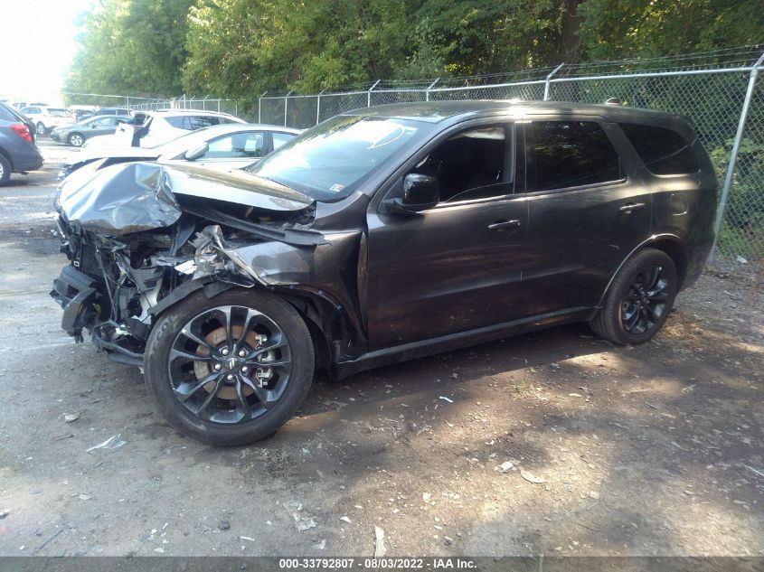 2021 DODGE DURANGO GT VIN: 1C4RDJDG2MC557621