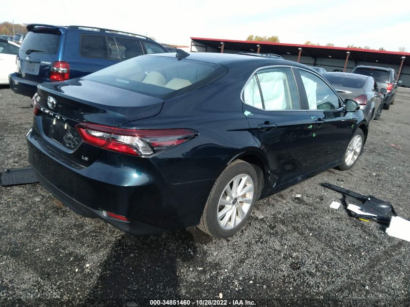 2021 TOYOTA CAMRY LE VIN: 4T1R11AK6MU513936