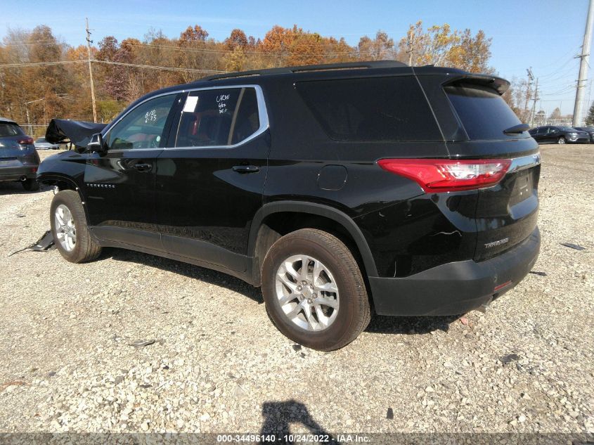 2021 CHEVROLET TRAVERSE LT CLOTH VIN: 1GNERGKW7MJ197519
