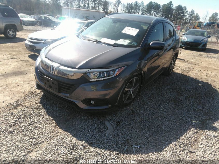 2022 HONDA HR-V EX VIN: 3CZRU5H5XNM744521