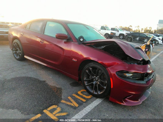 2022 DODGE CHARGER SCAT PACK VIN: 2C3CDXGJ3NH121380