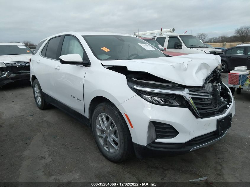 2022 CHEVROLET EQUINOX LT VIN: 3GNAXKEV1NL223441