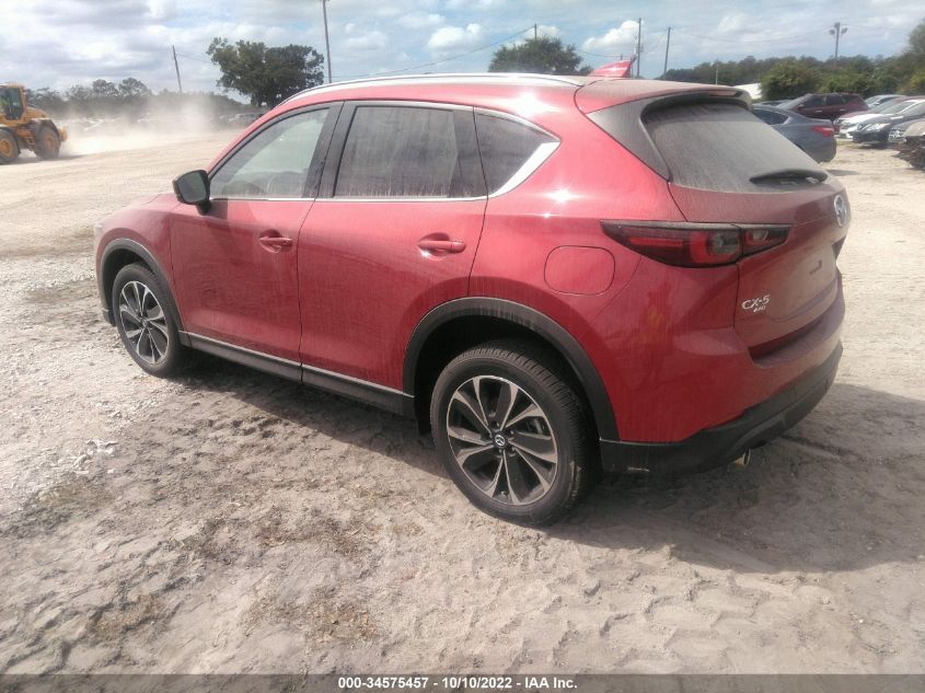2022 MAZDA CX-5 2.5 S PREMIUM PACKAGE VIN: JM3KFBDM2N0635929