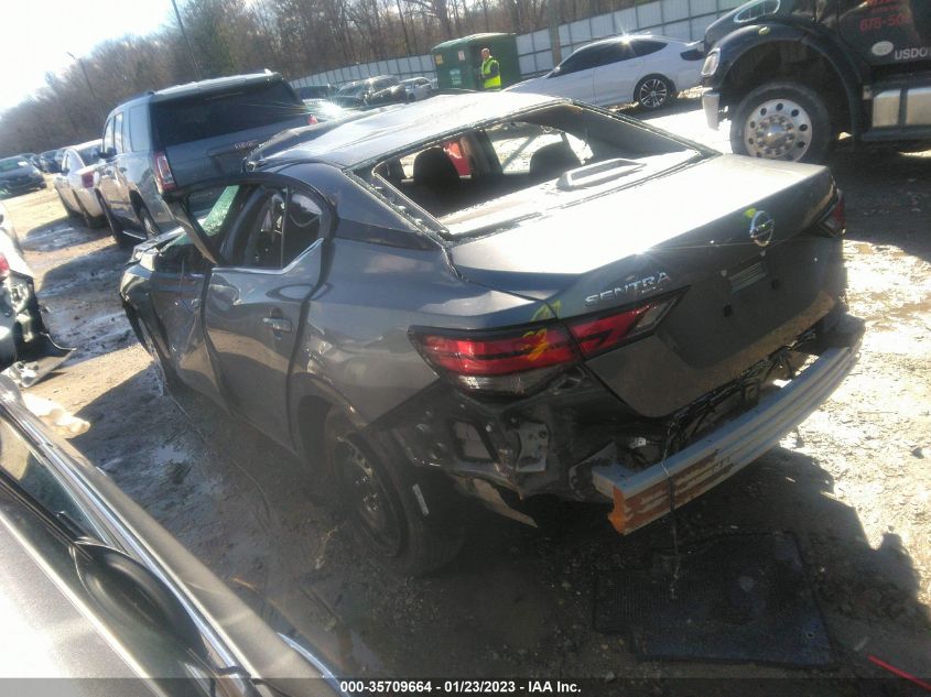 2022 NISSAN SENTRA S VIN: 3N1AB8BV9NY310802