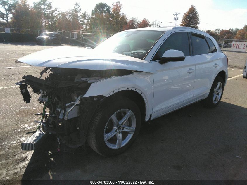 2021 AUDI Q5 PREMIUM VIN: WA1AAAFY8M2096808