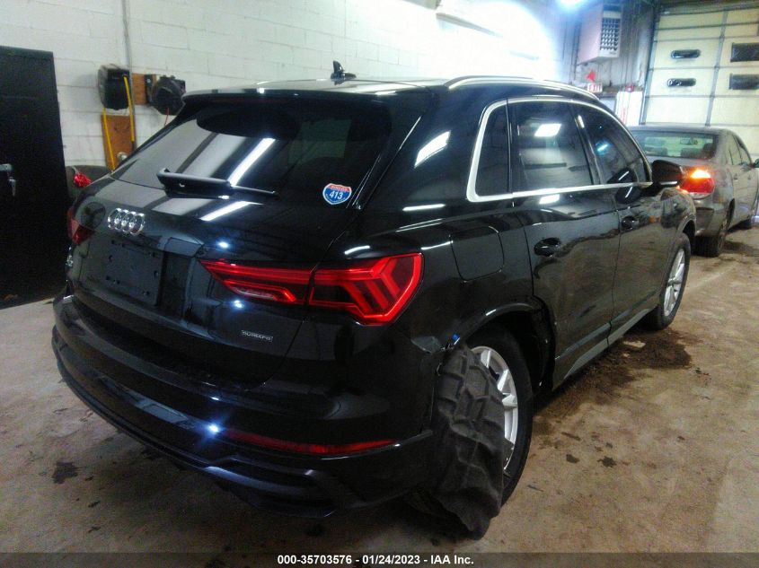2022 AUDI Q3 S LINE PREMIUM VIN: WA1DECF37N1126082