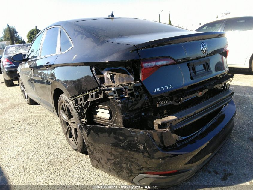 2022 VOLKSWAGEN JETTA SE VIN: 3VW7M7BU6NM027202
