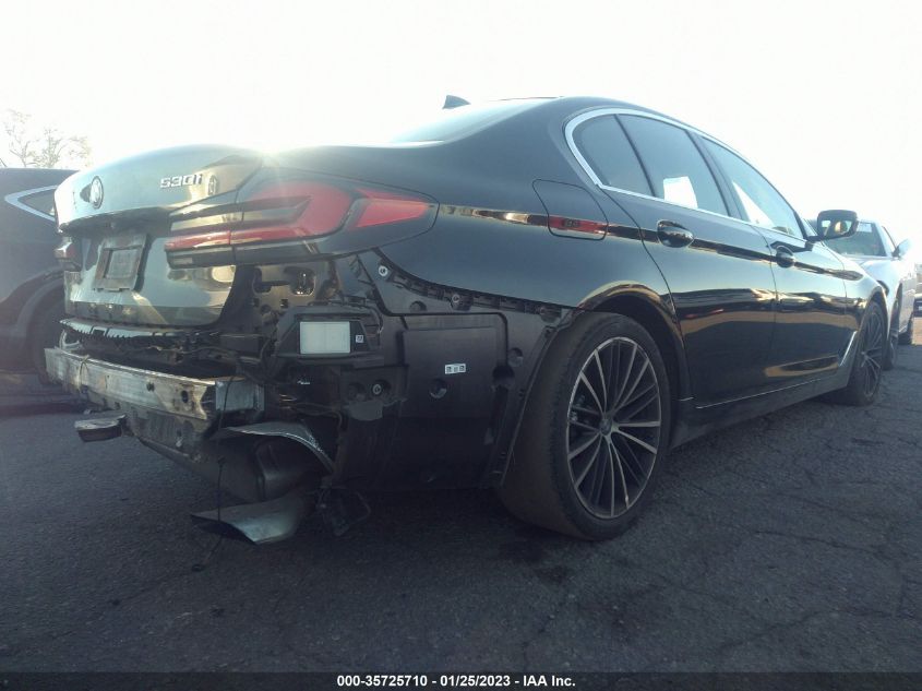 2021 BMW 5 SERIES 530I VIN: WBA53BH03MCF48334