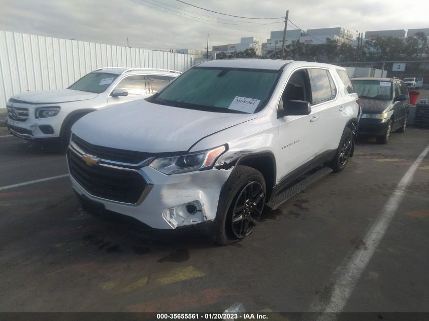 2021 CHEVROLET TRAVERSE LS VIN: 1GNERFKW7MJ175756