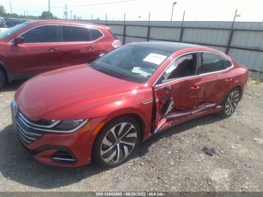 2021 VOLKSWAGEN ARTEON SEL R-LINE VIN: WVWHR7AN2ME013109