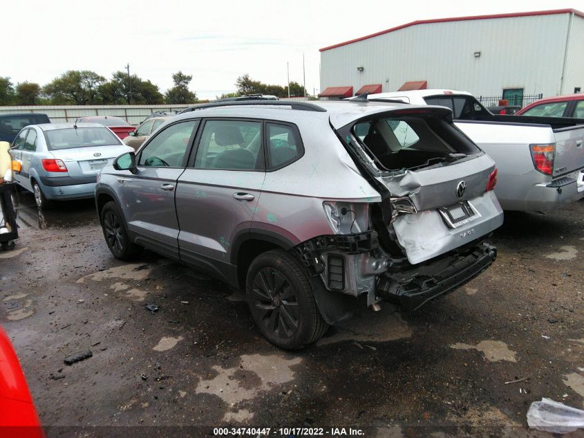 2022 VOLKSWAGEN TAOS S VIN: 3VVCX7B23NM078181