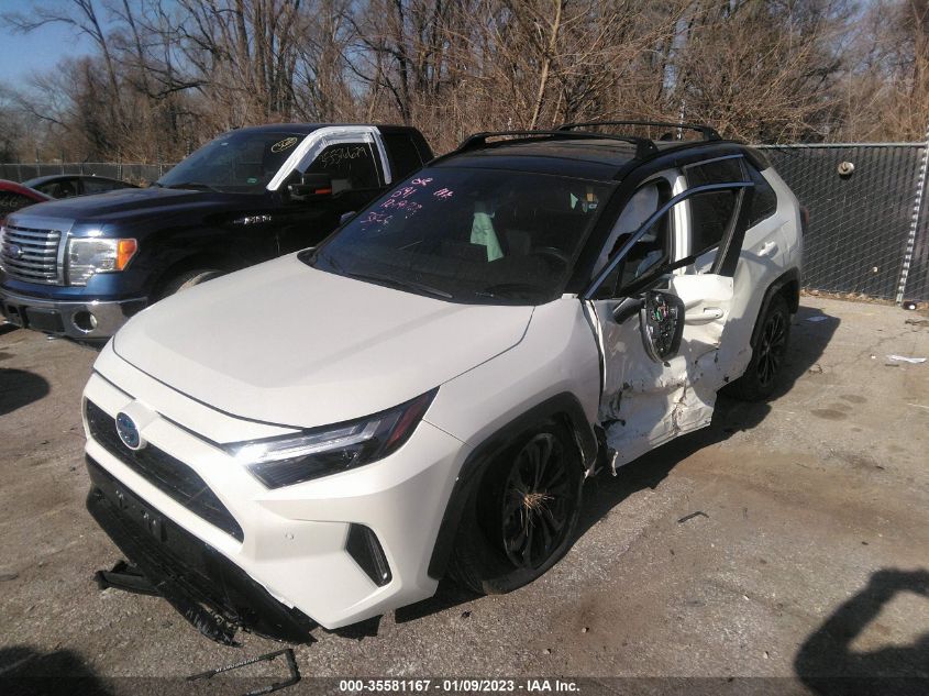 2022 TOYOTA RAV4 HYBRID XSE VIN: 4T3E6RFV8NU093560