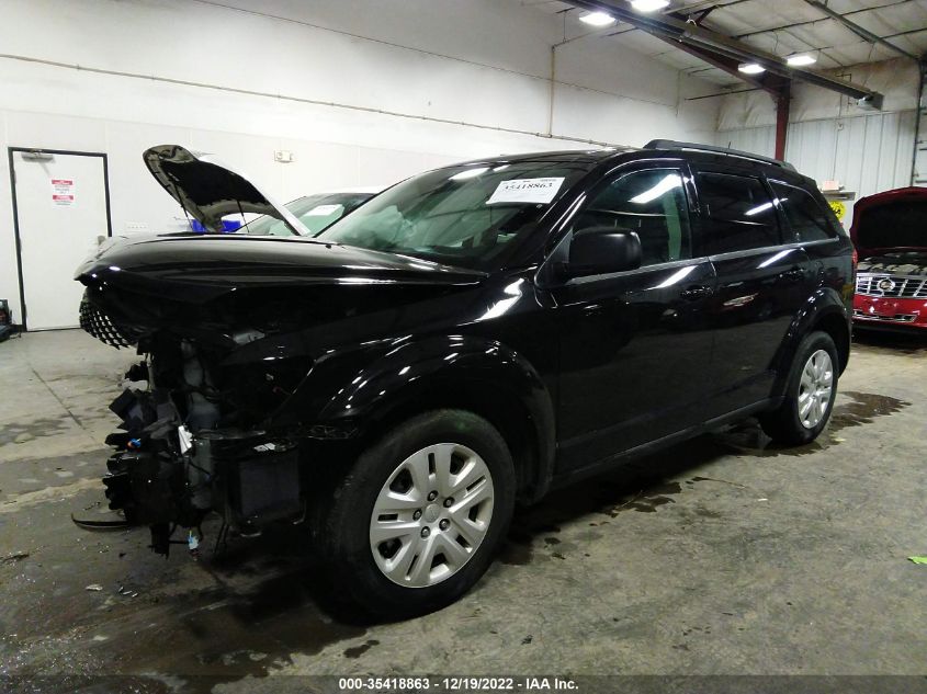 2020 DODGE JOURNEY SE VALUE VIN: 3C4PDCAB1LT259642