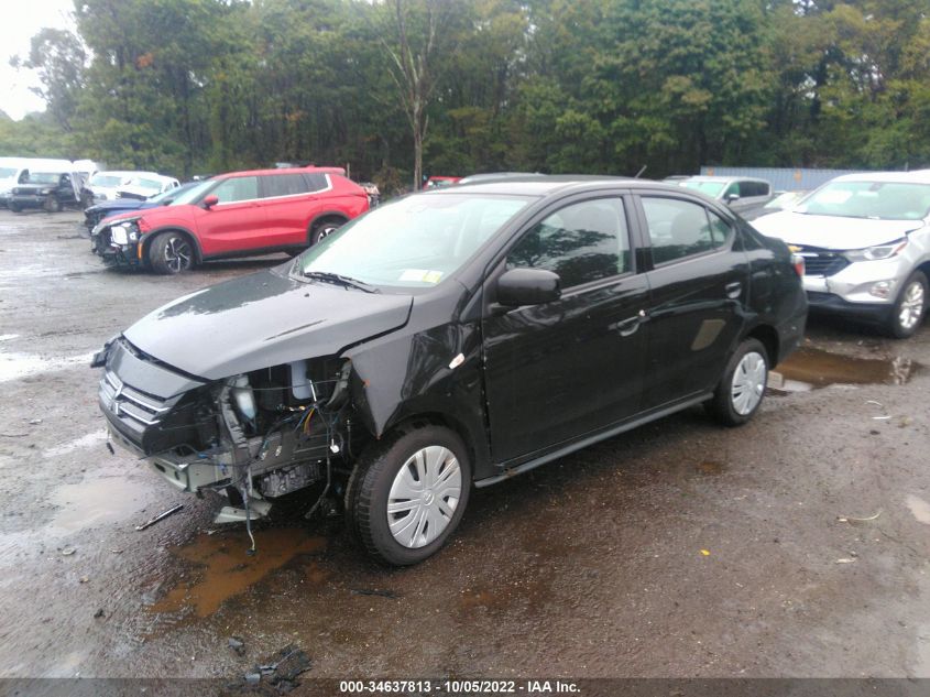 2022 MITSUBISHI MIRAGE G4 ES/LE/BLACK EDITION VIN: ML32FUFJ6NHF07871