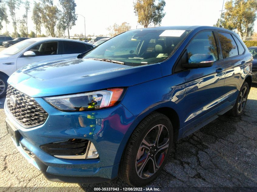 2021 FORD EDGE ST VIN: 2FMPK4AP1MBA32290
