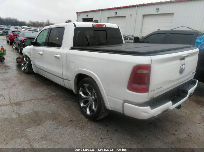 2020 RAM 1500 LIMITED VIN: 1C6SRFHT2LN189880