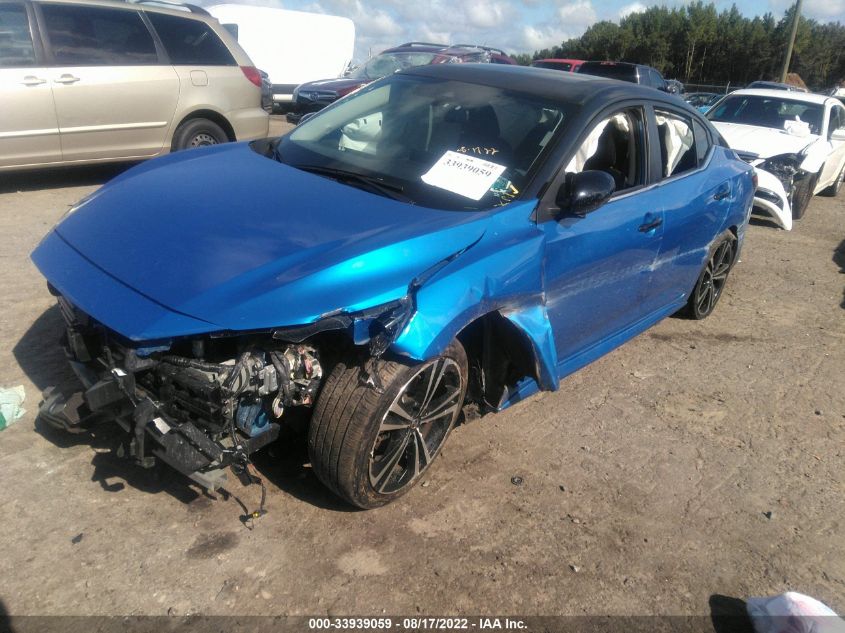 2020 NISSAN SENTRA SR VIN: 3N1AB8DVXLY261040