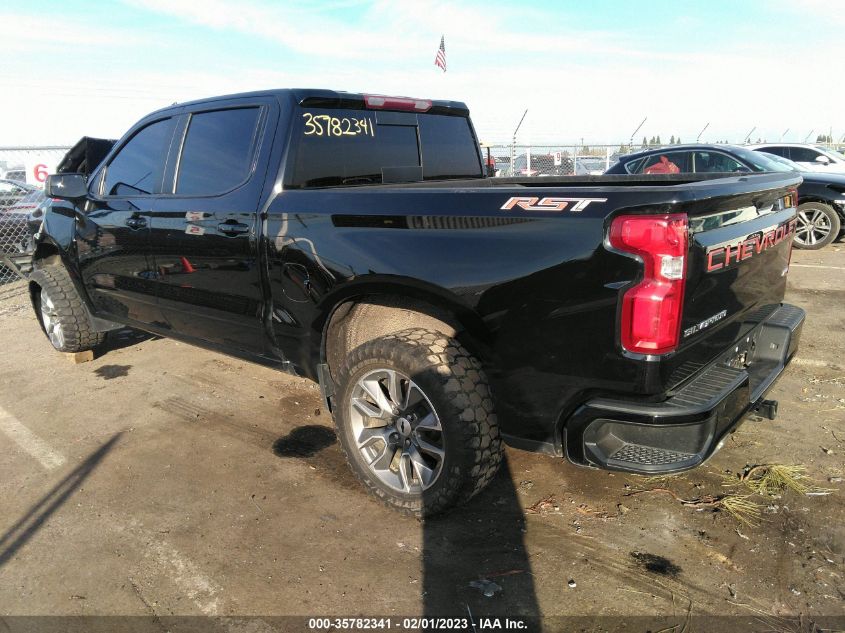 2021 CHEVROLET SILVERADO 1500 RST VIN: 1GCUYEET4MZ360979