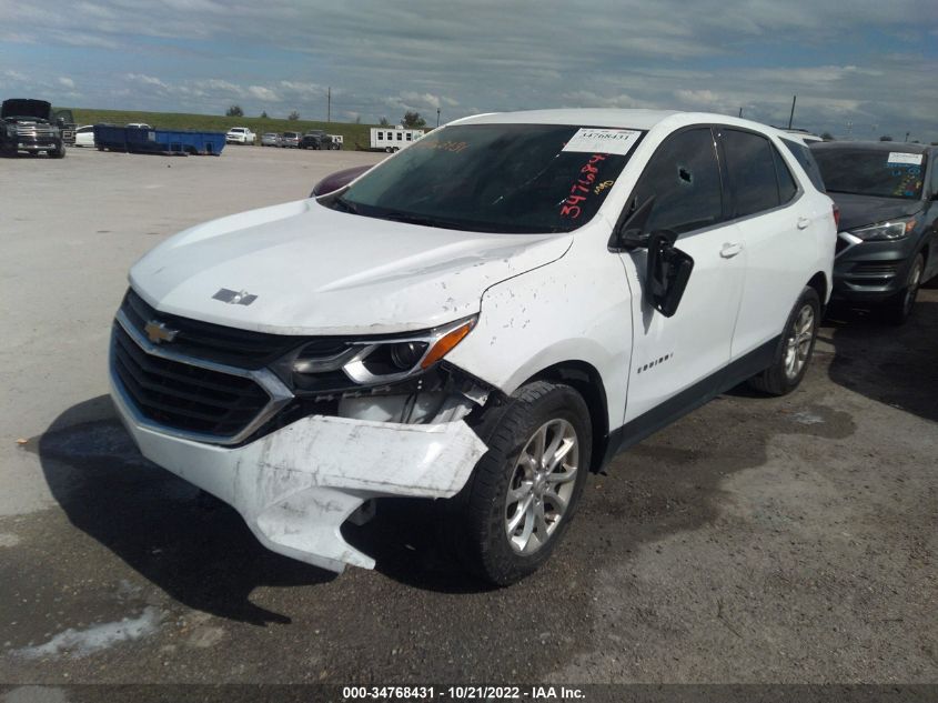 2020 CHEVROLET EQUINOX LT VIN: 2GNAXKEV6L6211660