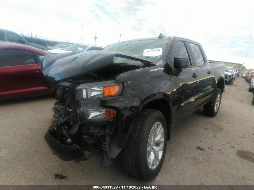 2020 CHEVROLET SILVERADO 1500 CUSTOM VIN: 3GCPWBEFXLG258371