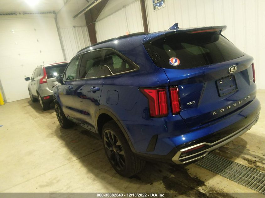 2021 KIA SORENTO SX VIN: 5XYRKDLFXMG058531