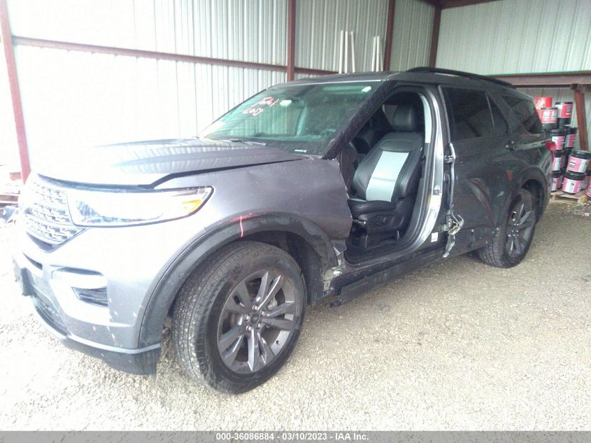 2022 FORD EXPLORER XLT VIN: 1FMSK8DH8NGB08927