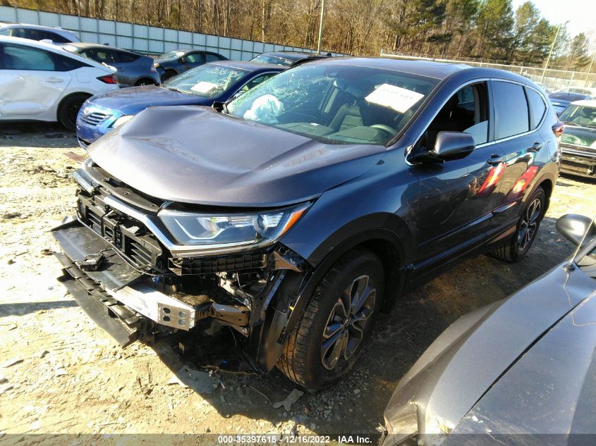 2022 HONDA CR-V EX-L VIN: 7FARW1H84NE021999