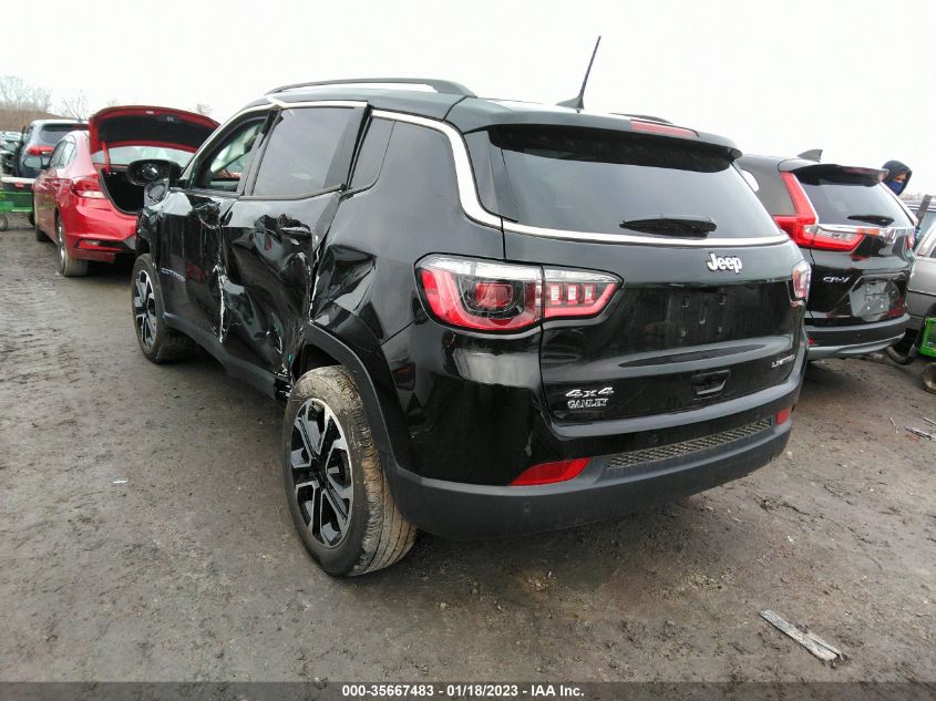 2022 JEEP COMPASS LIMITED VIN: 3C4NJDCB6NT105451