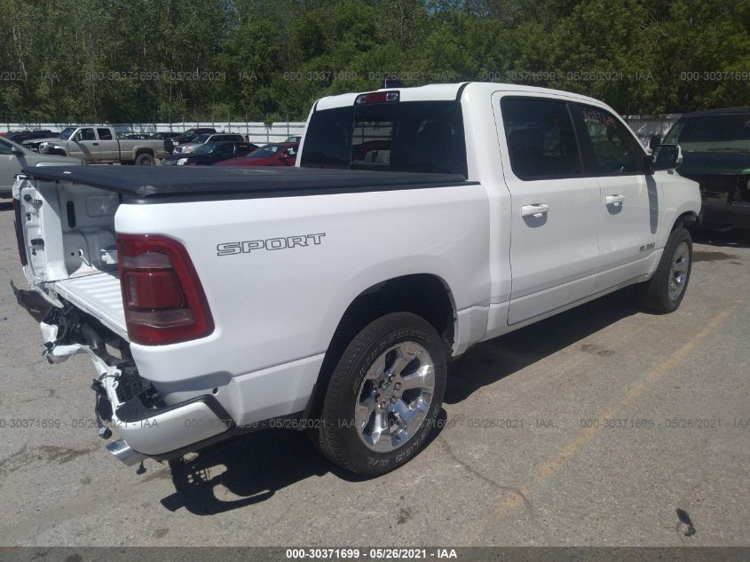 2020 RAM 1500 BIG HORN VIN: 1C6SRFFT7LN108696