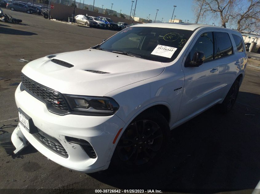 2022 DODGE DURANGO R/T PLUS VIN: 1C4SDHCT3NC203021