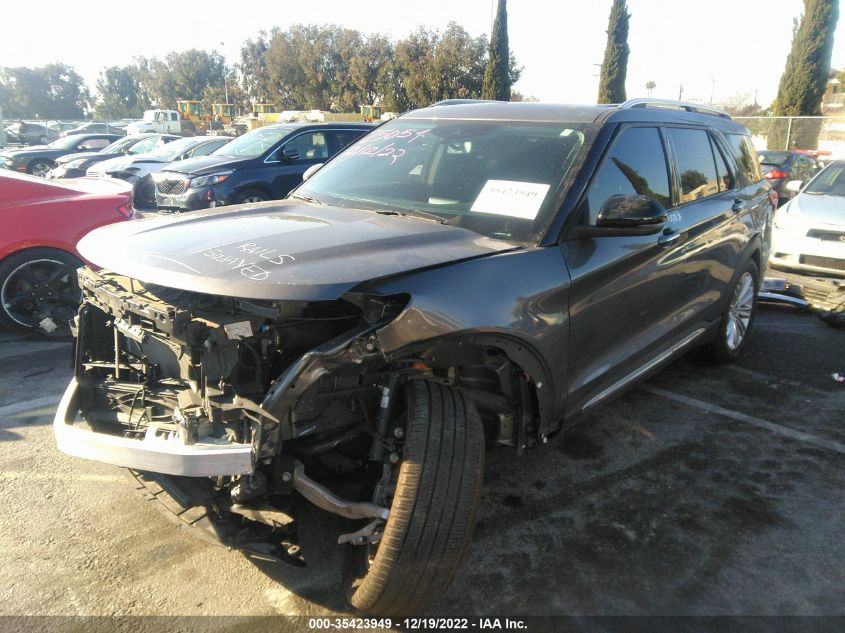 2021 FORD EXPLORER LIMITED VIN: 1FMSK7FHXMGA62622