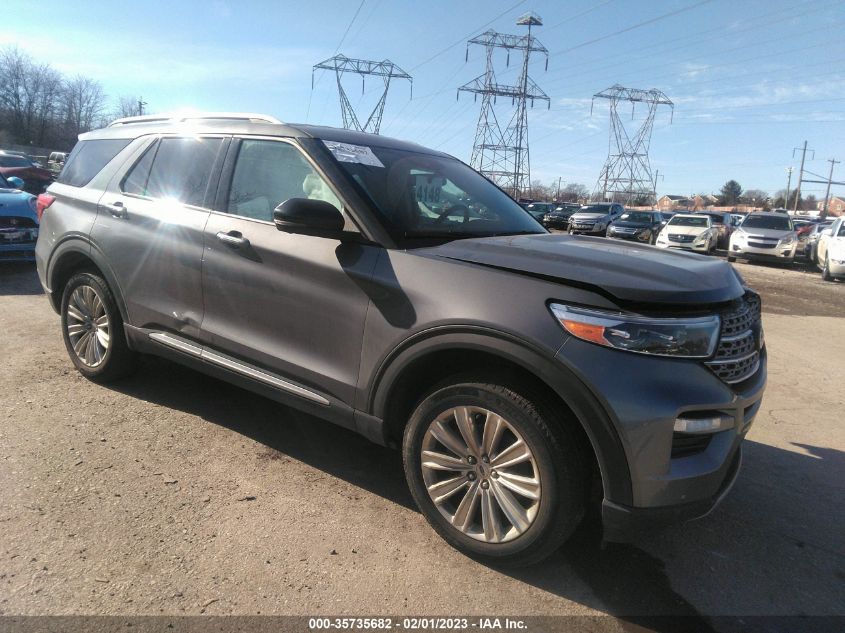 2021 FORD EXPLORER LIMITED VIN: 1FMSK8FH3MGA93586