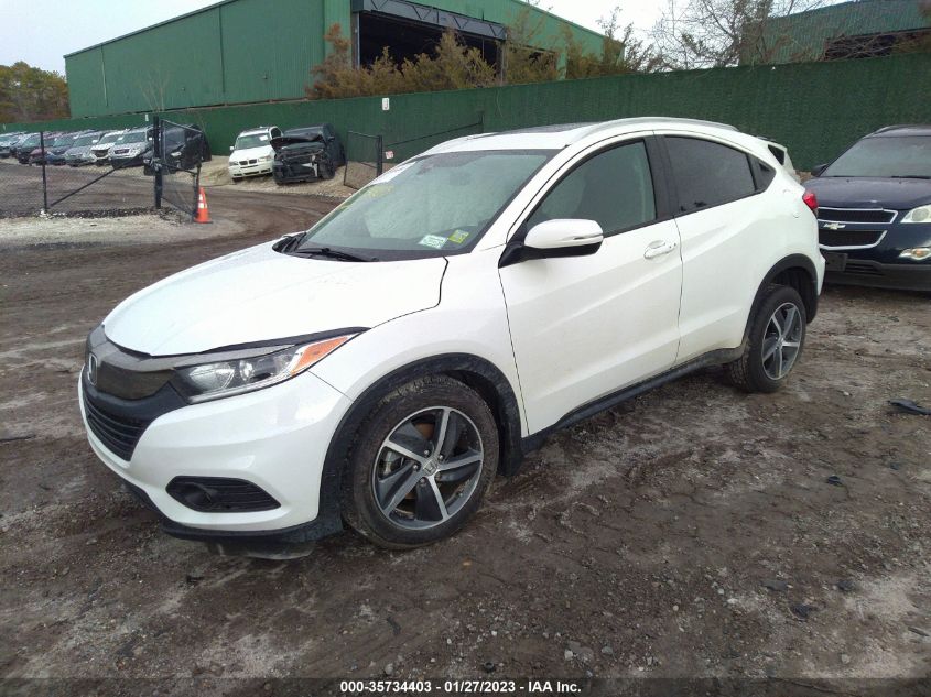 2022 HONDA HR-V EX VIN: 3CZRU6H53NM775275