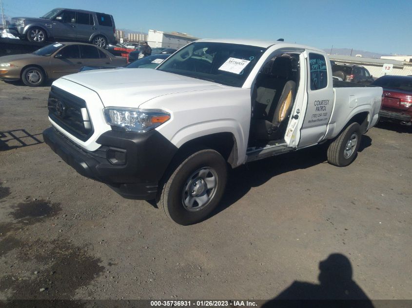 2022 TOYOTA TACOMA 2WD SR/SR5 VIN: 3TYRX5GN9NT051054
