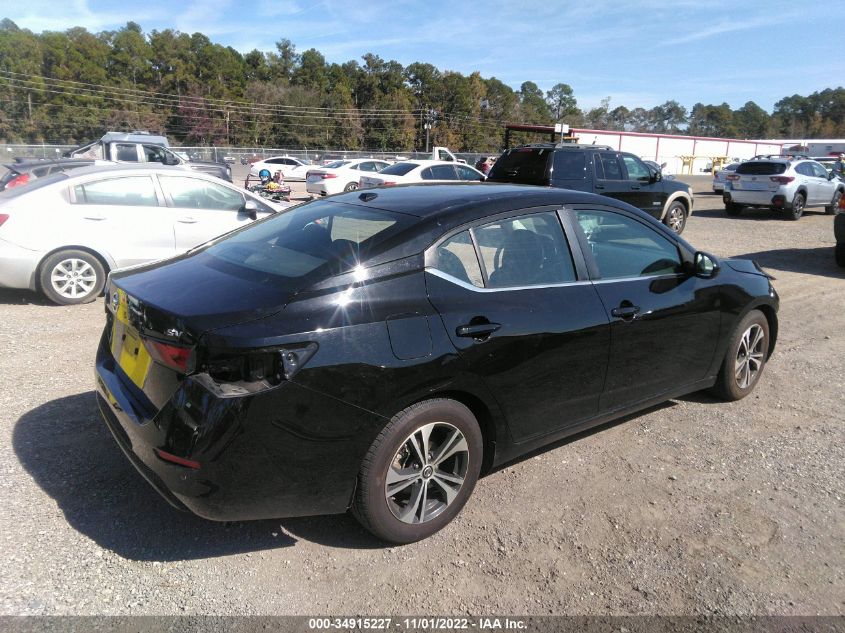 2021 NISSAN SENTRA SV VIN: 3N1AB8CV0MY224081