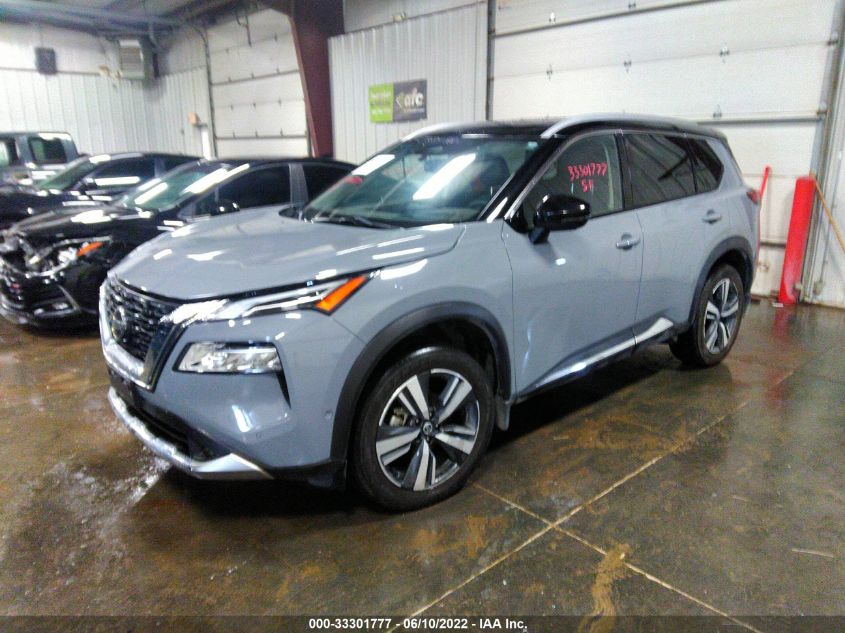 2021 NISSAN ROGUE PLATINUM VIN: JN8AT3DD4MW306958