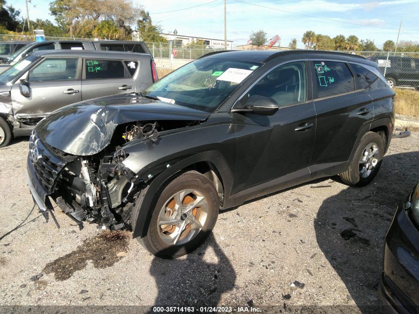 2022 HYUNDAI TUCSON SEL VIN: KM8JB3AE3NU031488