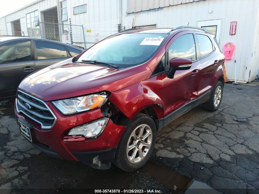 2021 FORD ECOSPORT SE VIN: MAJ3S2GE1MC439979