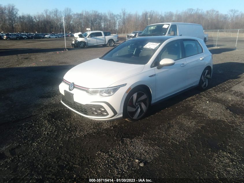 2022 VOLKSWAGEN GOLF GTI SE VIN: WVWL87CD0NW124657