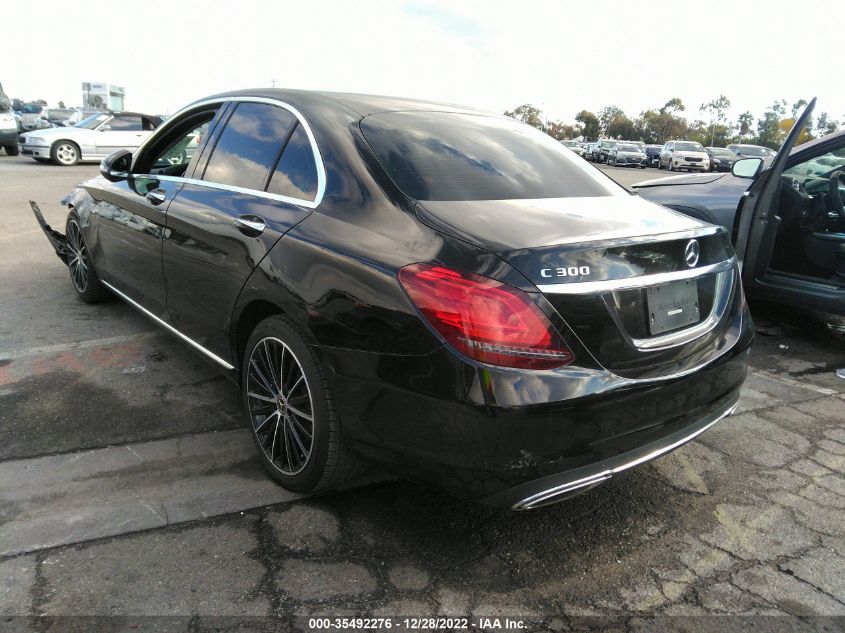 2020 MERCEDES-BENZ C-CLASS C 300 VIN: WDDWF8DB1LR549974
