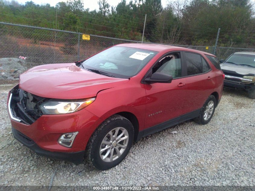 2020 CHEVROLET EQUINOX LS VIN: 2GNAXHEV7L6262250