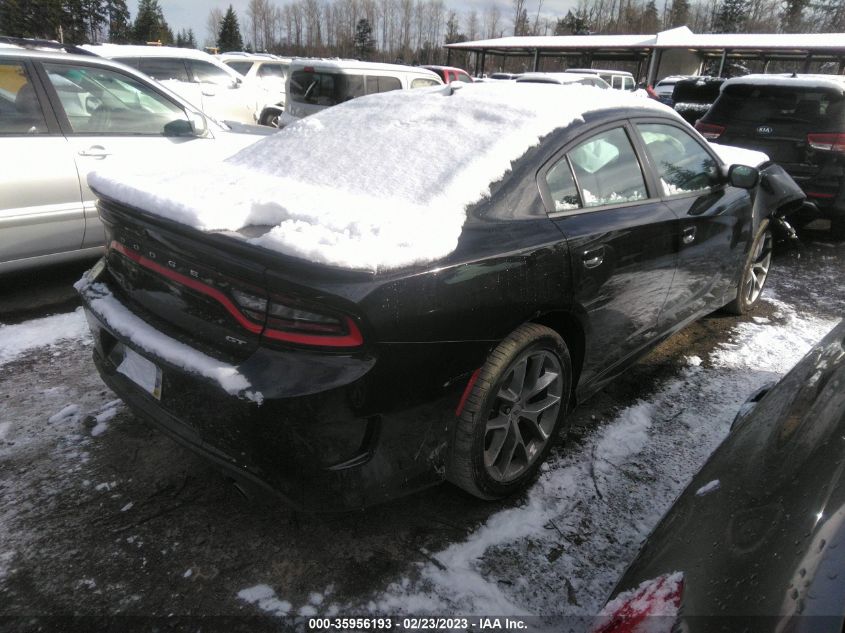 2022 DODGE CHARGER GT VIN: 2C3CDXHG3NH149697