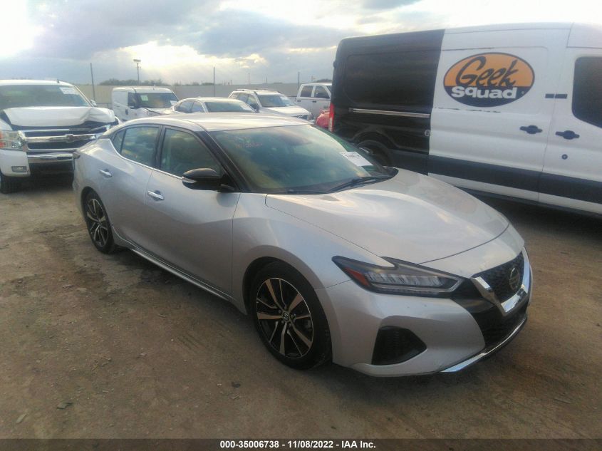 2022 NISSAN MAXIMA SV VIN: 1N4AA6CV0NC504040