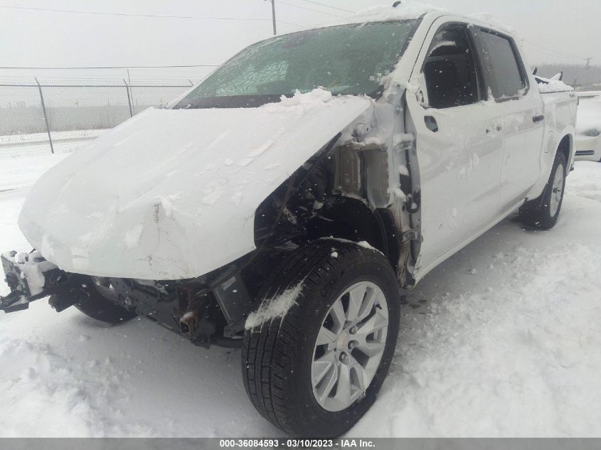 2022 CHEVROLET SILVERADO 1500 CUSTOM VIN: 1GCPDBEK7NZ605371