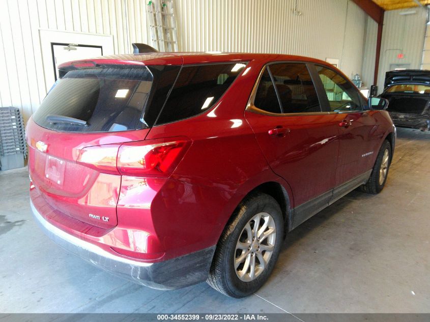 2021 CHEVROLET EQUINOX LT VIN: 2GNAXUEV5M6100563